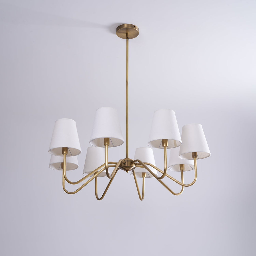 Tamora Fabric Chandelier-Moonnatur