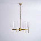 Telise Fabric Chandelier-Moonnatur