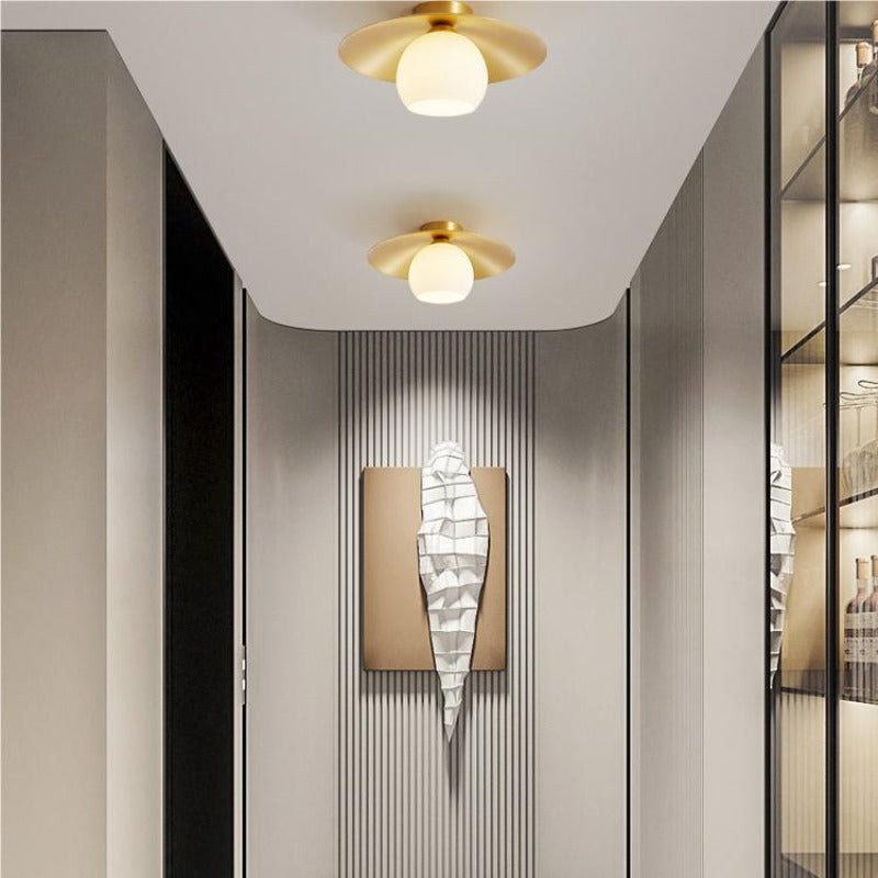 Nethenora Glass Ceiling Light-Moonnatur