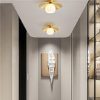 Nethenora Glass Ceiling Light-Moonnatur