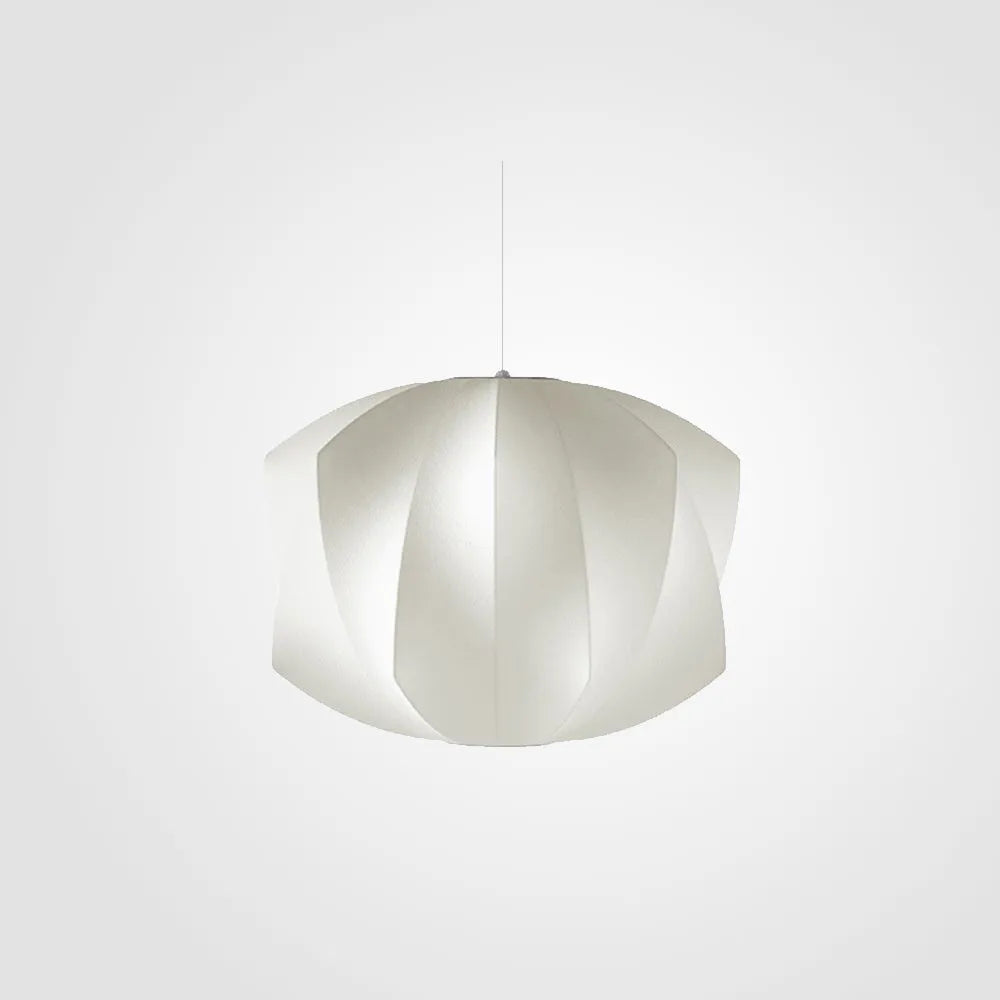 Wenrelorie Mulberry Silk Pendant Light-Moonnatur