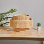 Hildenaria Rattan Pendant Light-Moonnatur