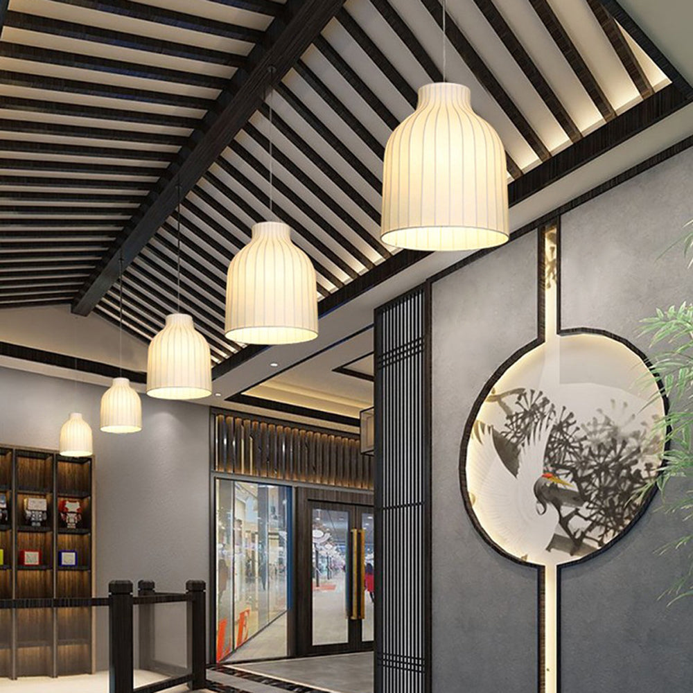Veyrenena Fabric Pendant Light-Moonnatur