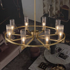 Rildenwood Glass Pendant Light-Moonnatur