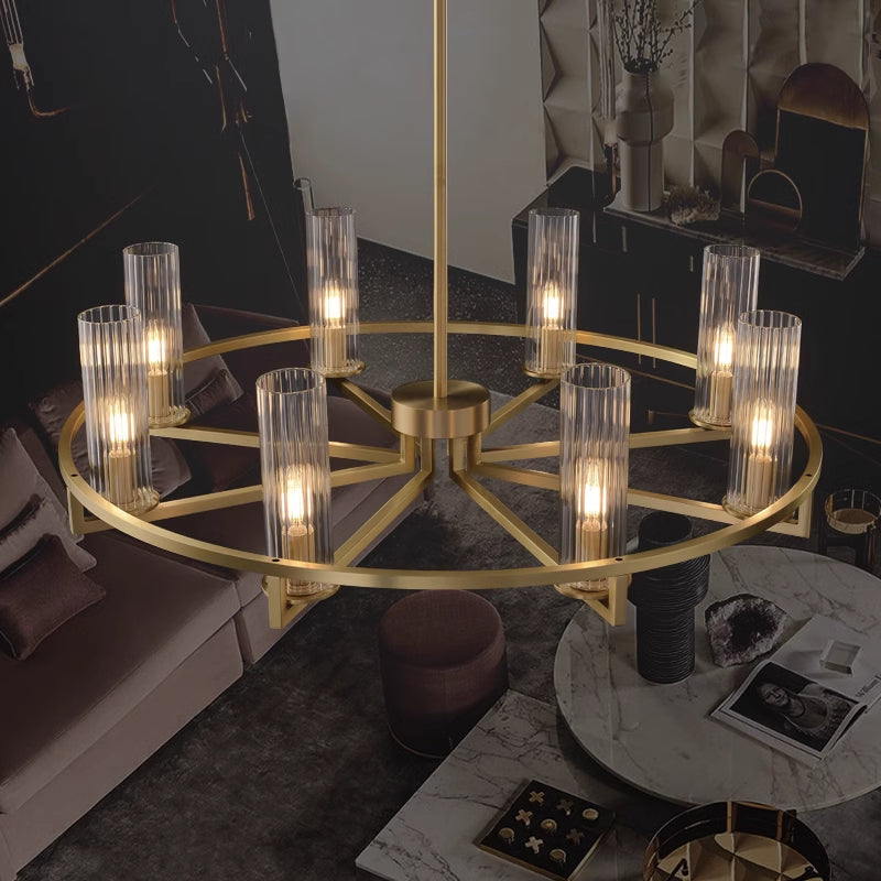 Rildenwood Glass Pendant Light-Moonnatur