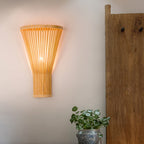 Harvenelle Rattan Wall Light-Moonnatur
