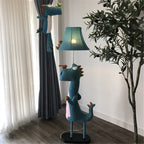 Orenelyn Fabric Floor Lamp-Moonnatur