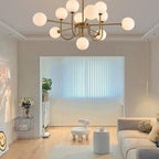 Laderenna Glass Chandelier-Moonnatur