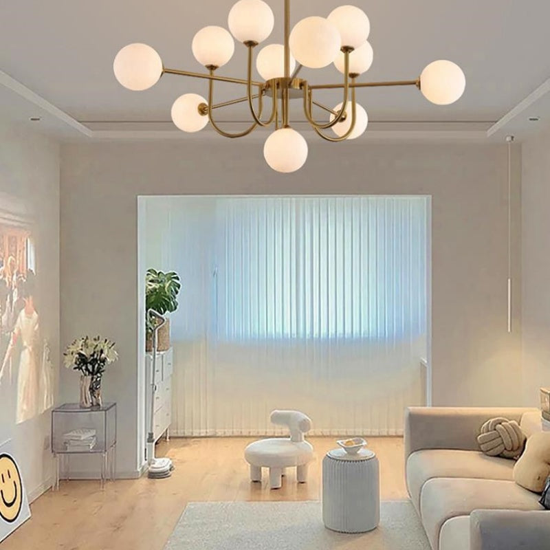 Laderenna Glass Chandelier-Moonnatur