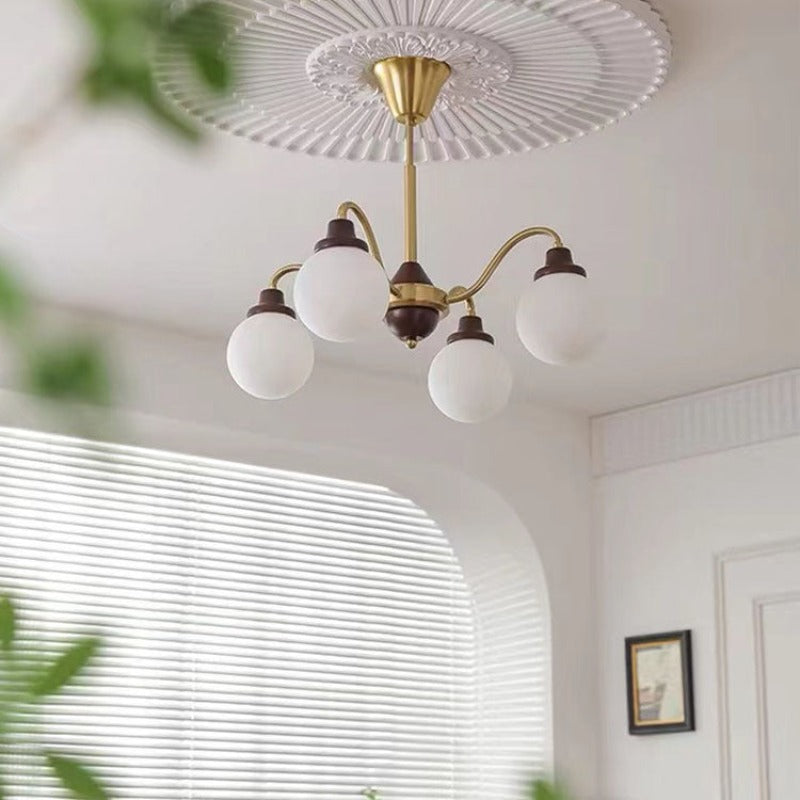 Renvermere Glass Chandelier-Moonnatur