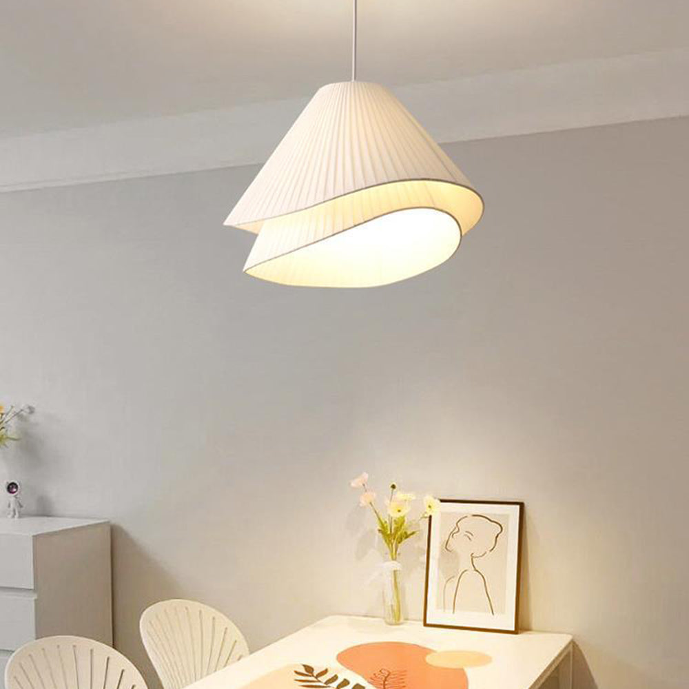 Aberina Fabric Pendant Light-Moonnatur