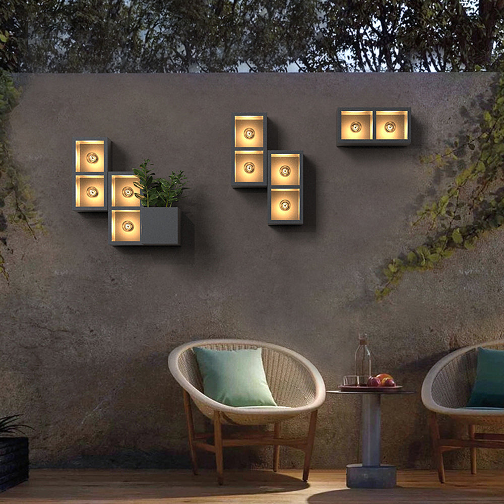Ambelaria Glass Wall Light-Moonnatur