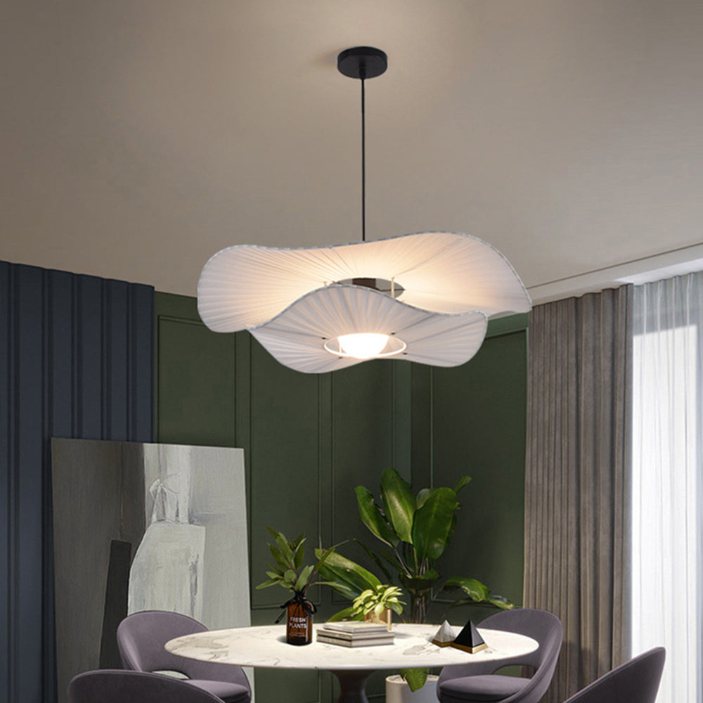 Wilvenonna Fabric Pendant Light-Moonnatur