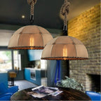 Tardenheath Fabric Pendant Light-Moonnatur