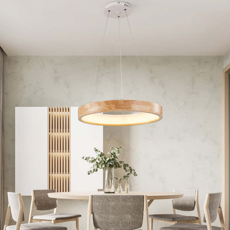 Cavenevia Wood Pendant Light-Moonnatur