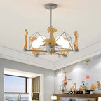 Ferrowhill Wood Ceiling Light-Moonnatur