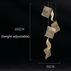 Keldelwren Acrylic Chandelier-Moonnatur