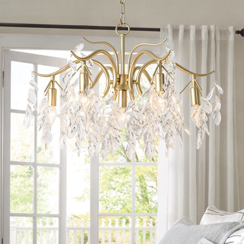Carnelevia Crystal Chandelier-Moonnatur