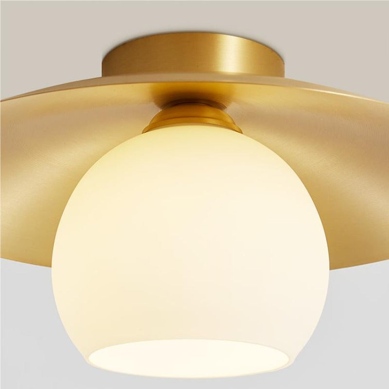 Nethenora Glass Ceiling Light-Moonnatur