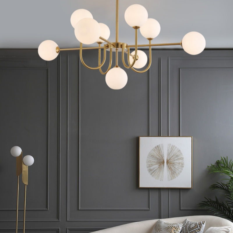 Laderenna Glass Chandelier-Moonnatur