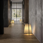 Ainsis Fabric Floor Lamp-Moonnatur