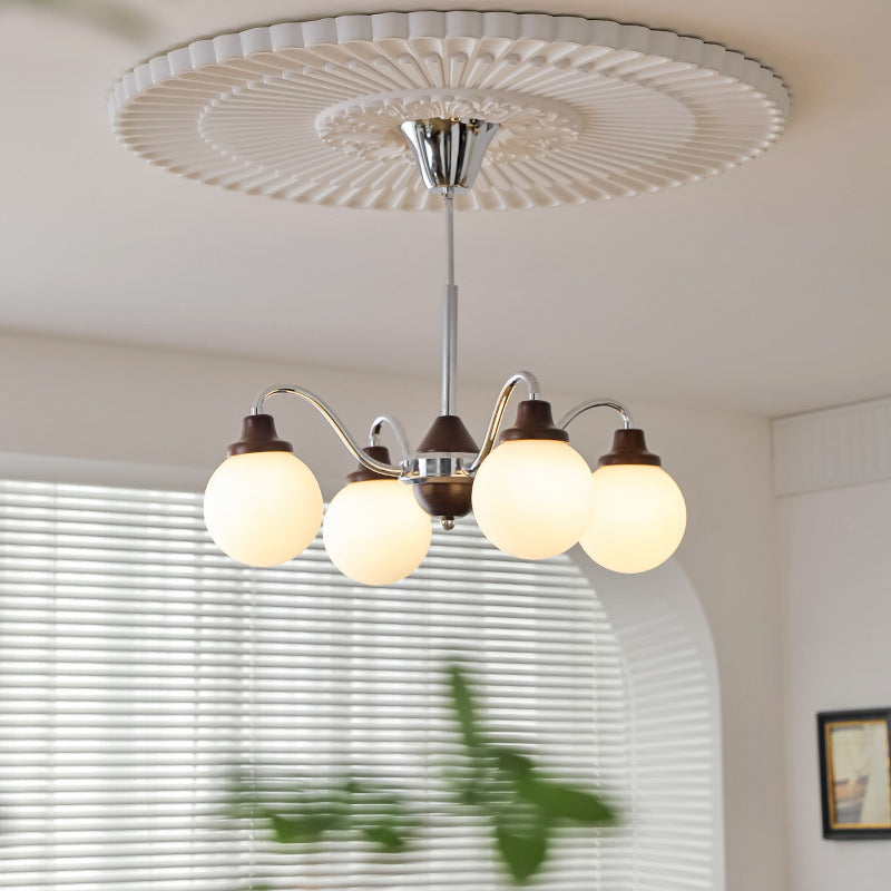 Renvermere Glass Chandelier-Moonnatur