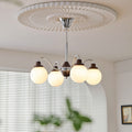 Renvermere Glass Chandelier-Moonnatur