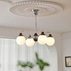 Renvermere Glass Chandelier-Moonnatur