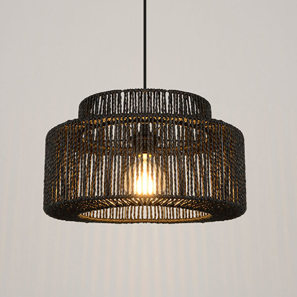 Inverena Rattan Pendant Light-Moonnatur