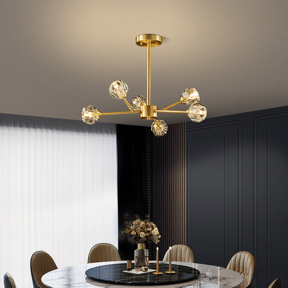 Finverley Crystal Pendant Light-Moonnatur