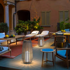 Lindellynne Bamboo Floor Lamp-Moonnatur