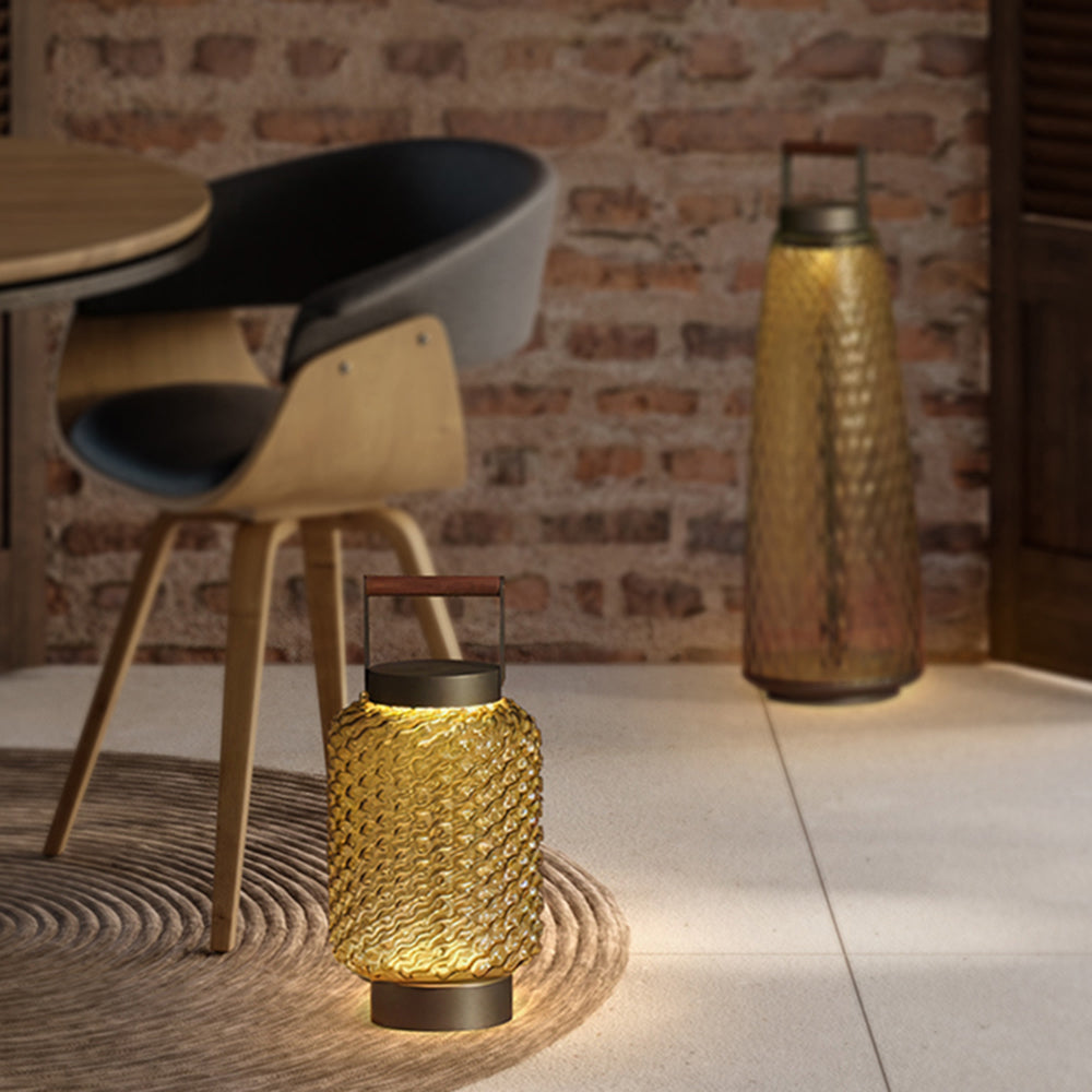 Marvenenis Glass Floor Lamp-Moonnatur
