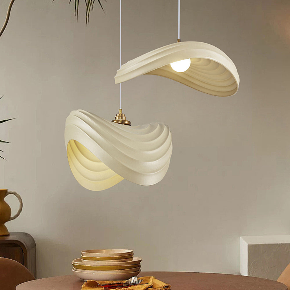 Zorrenlyn Resin Pendant Light-Moonnatur