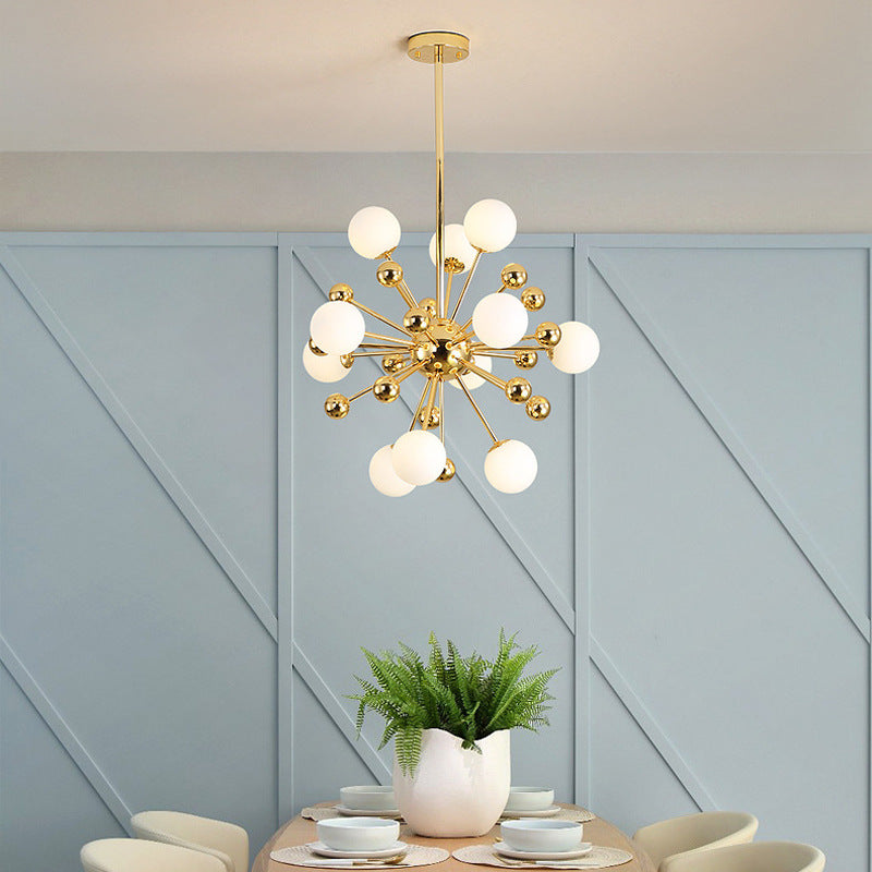 Vardenbrook Glass Chandelier-Moonnatur