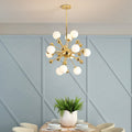 Vardenbrook Glass Chandelier-Moonnatur