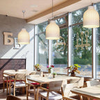 Veyrenena Fabric Pendant Light-Moonnatur