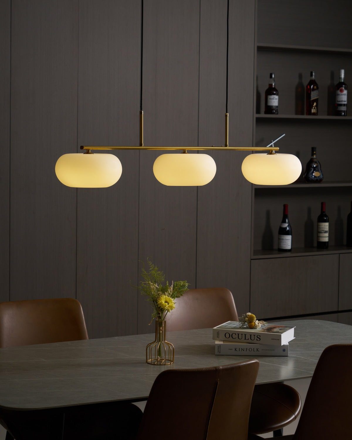 Xevoria Glass Pendant Lamp-Moonnatur
