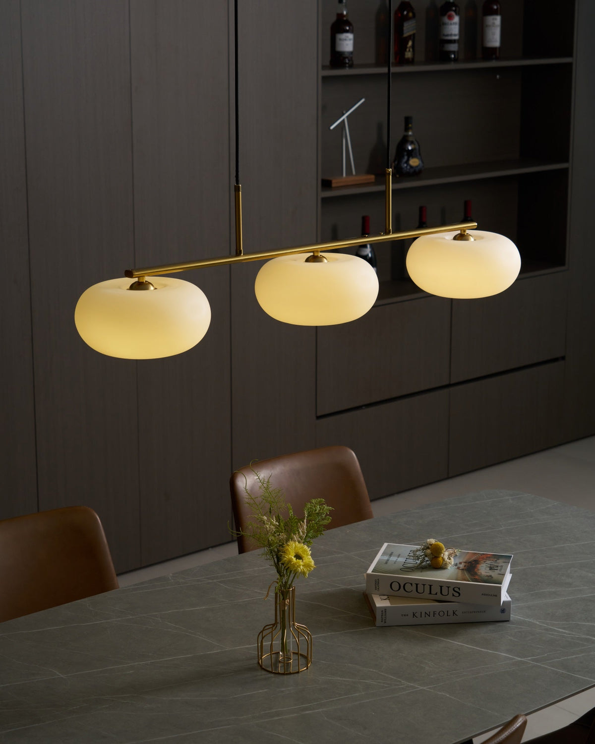 Xevoria Glass Pendant Lamp-Moonnatur