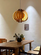 Merlenenna Wood Pendant Light-Moonnatur