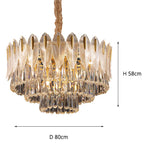 Brevenenis Crystal Chandelier-Moonnatur