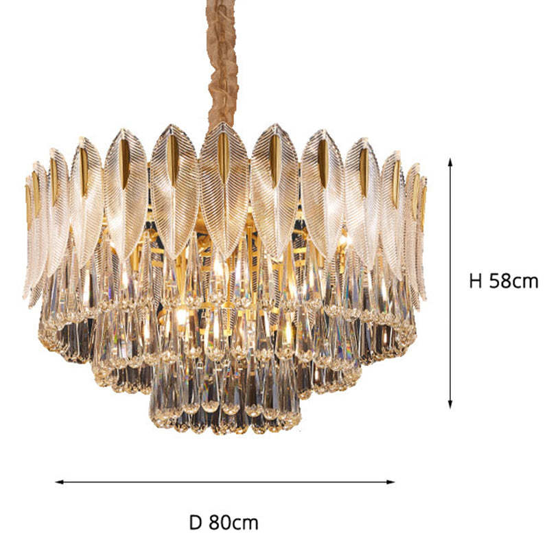 Brevenenis Crystal Chandelier-Moonnatur