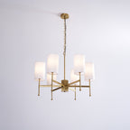 Telise Fabric Chandelier-Moonnatur