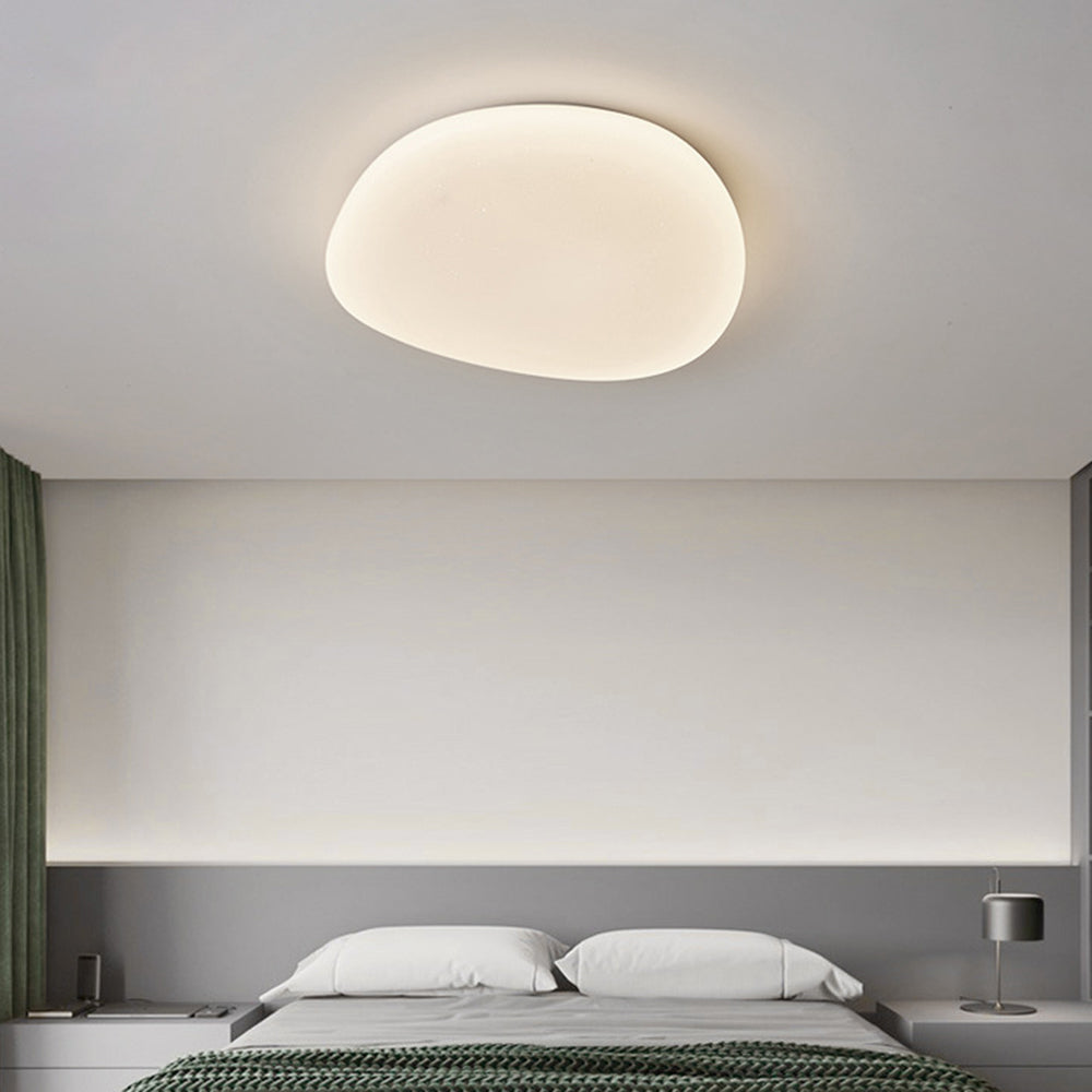 Sayu Flush Mount Ceiling Light, Pebbles Shape - Neutralighting