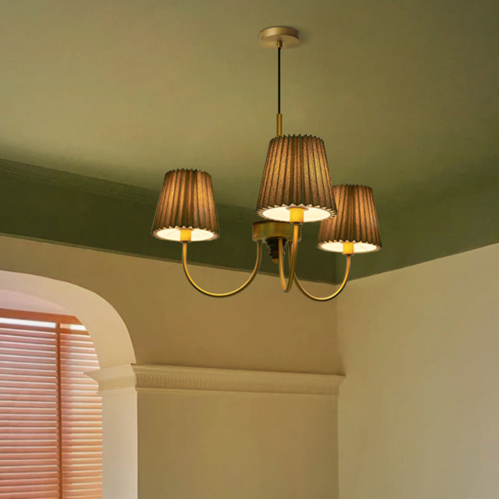 Harvenaria Fabric Chandelier-Moonnatur
