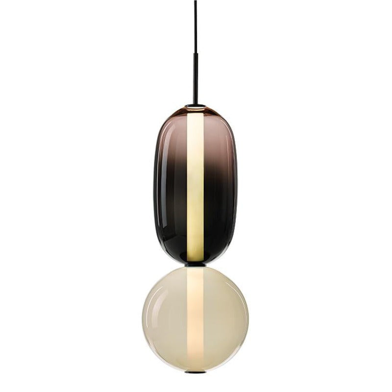 Galdenash Glass Pendant Light-Moonnatur