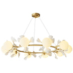 Veyrenley Glass Chandelier-Moonnatur