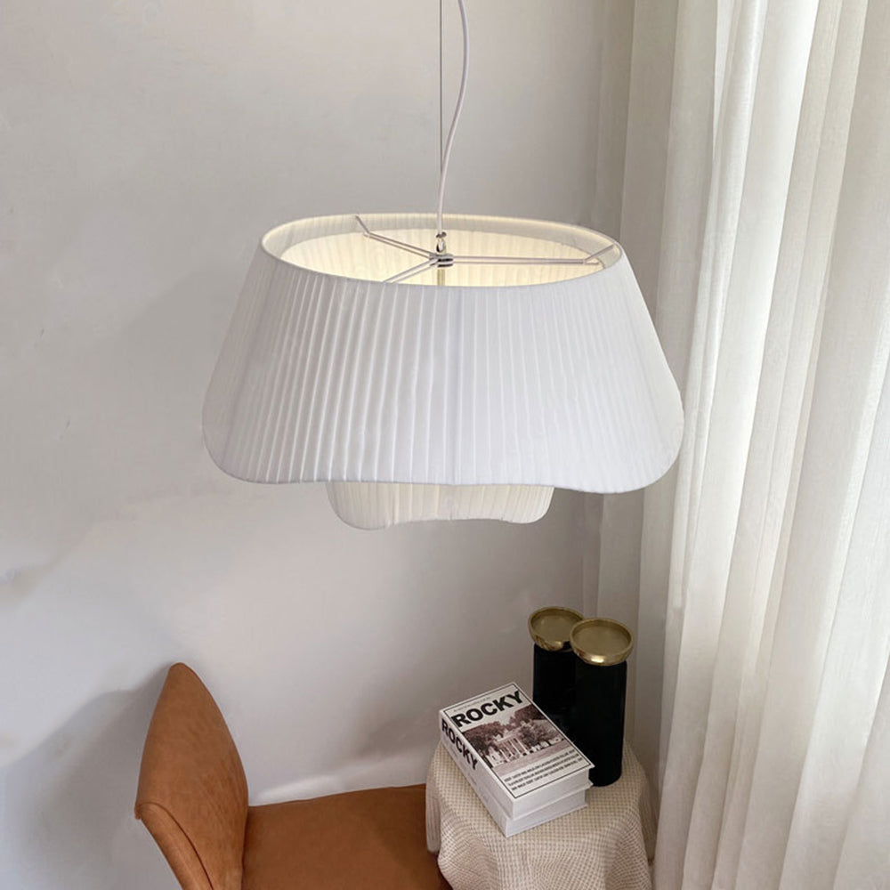 Weldeniel Fabric Pendant Light-Moonnatur