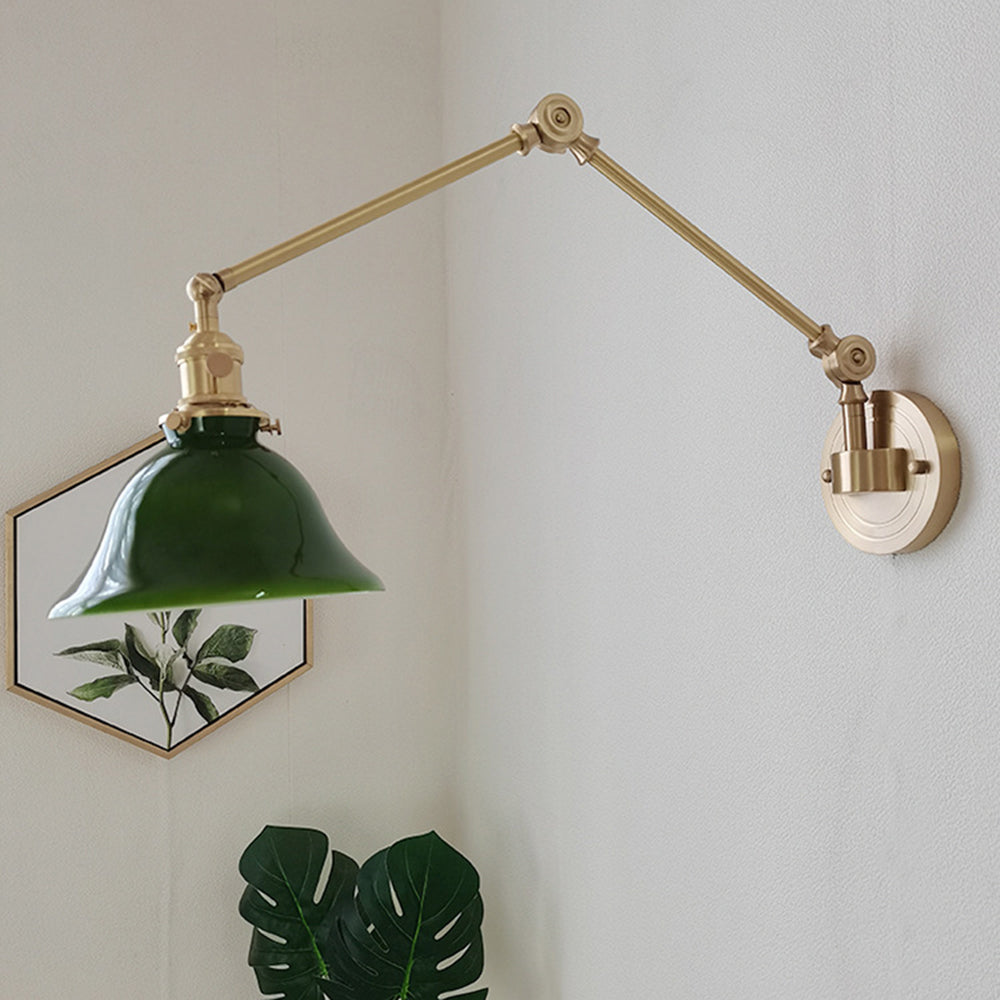 Gildenash Glass Wall Light-Moonnatur