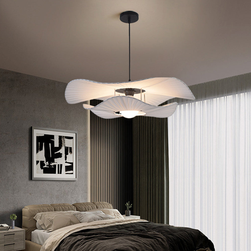 Wilvenonna Fabric Pendant Light-Moonnatur