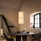 Urenelia Fabric Pendant Light-Moonnatur